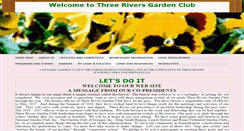 Desktop Screenshot of 3riversgardenclub.com